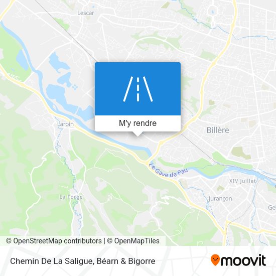 Chemin De La Saligue plan