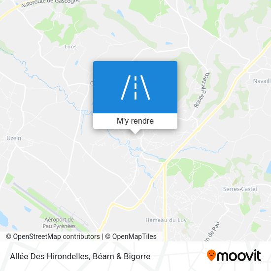 Allée Des Hirondelles plan