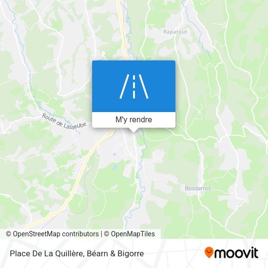 Place De La Quillère plan