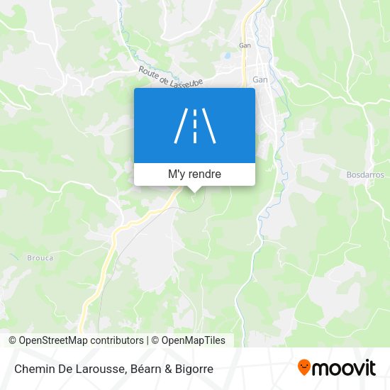 Chemin De Larousse plan
