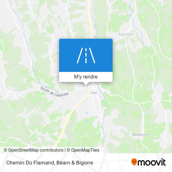 Chemin Du Flamand plan