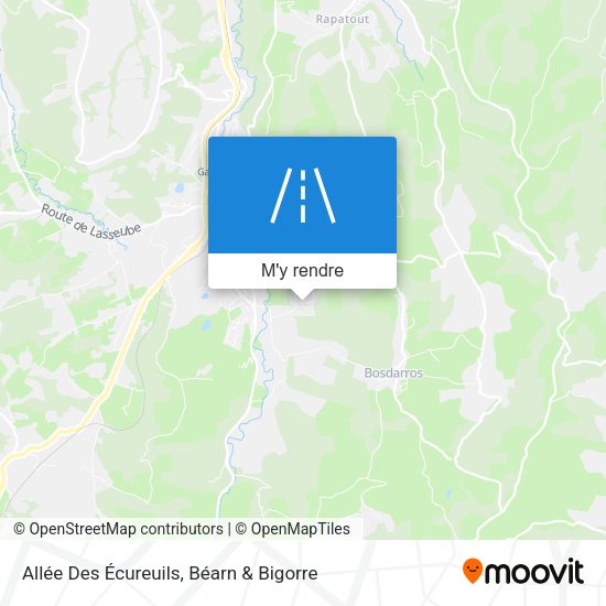 Allée Des Écureuils plan