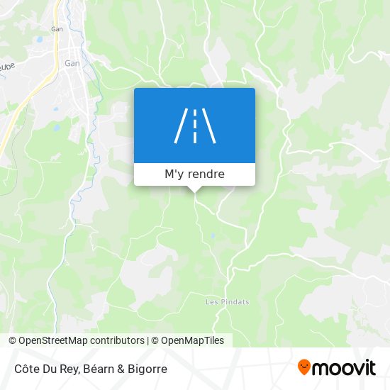 Côte Du Rey plan