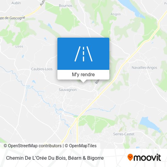 Chemin De L’Orée Du Bois plan