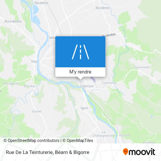 Rue De La Teinturerie plan