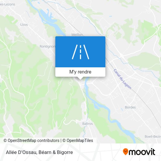 Allée D’Ossau plan