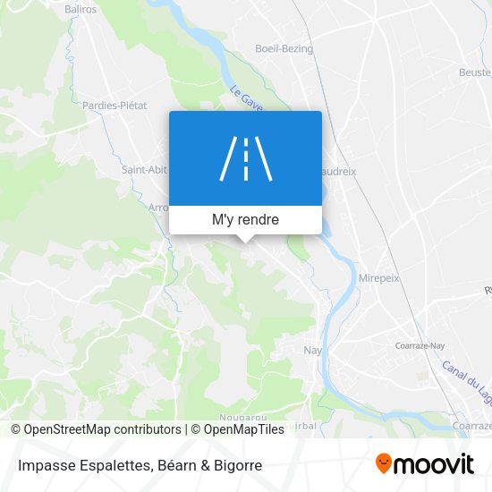 Impasse Espalettes plan