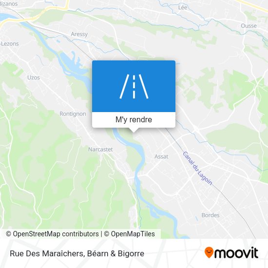 Rue Des Maraîchers plan