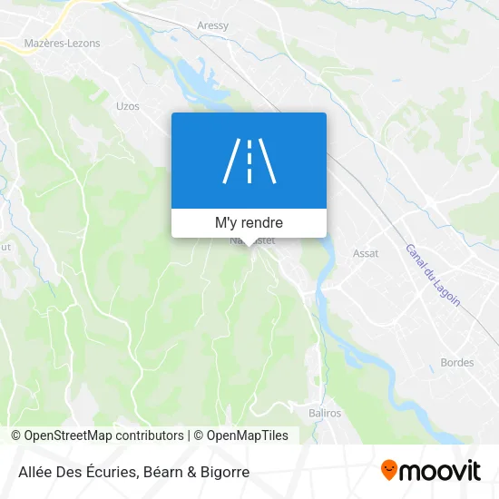 Allée Des Écuries plan