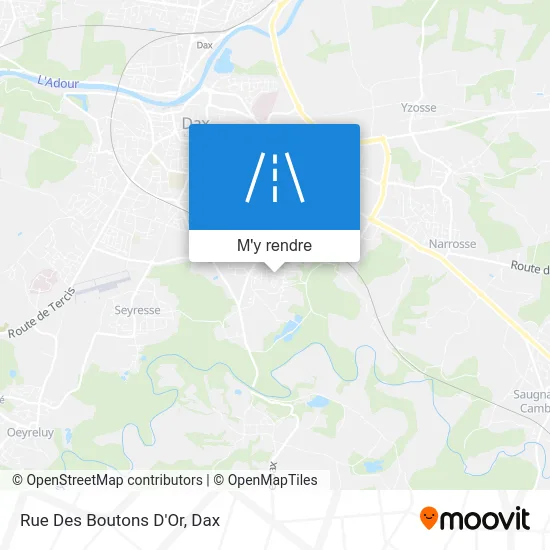 Rue Des Boutons D'Or plan