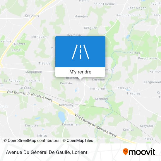 Avenue Du Général De Gaulle plan