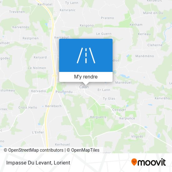 Impasse Du Levant plan