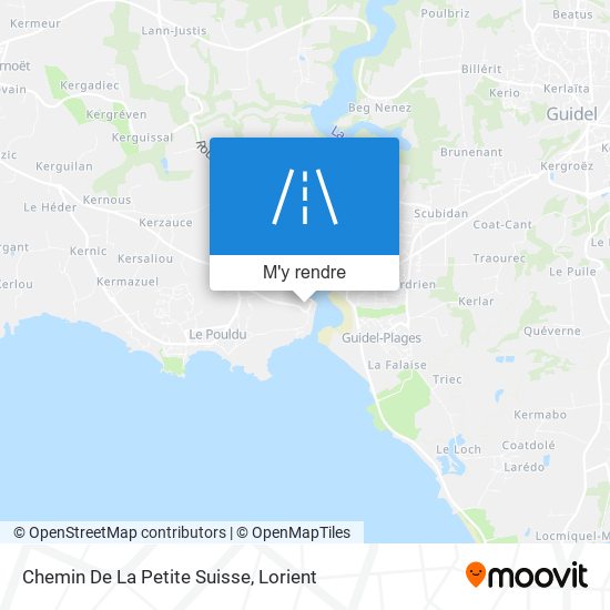 Chemin De La Petite Suisse plan