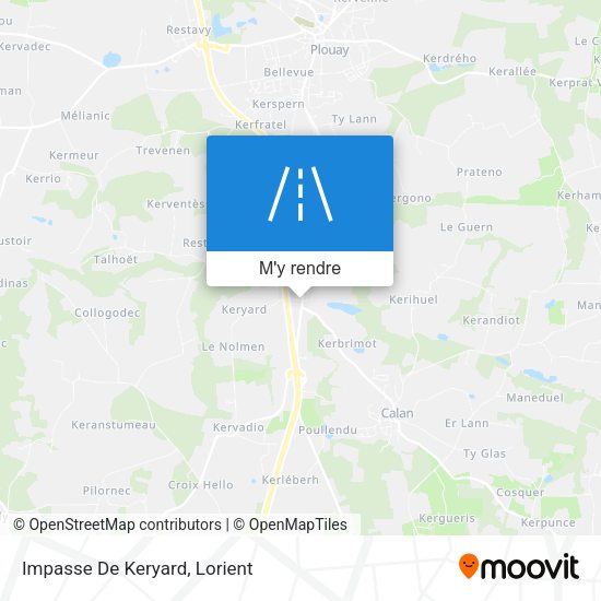 Impasse De Keryard plan