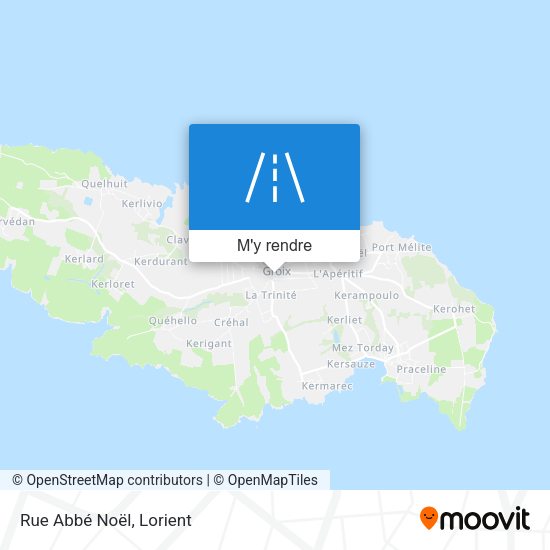 Rue Abbé Noël plan