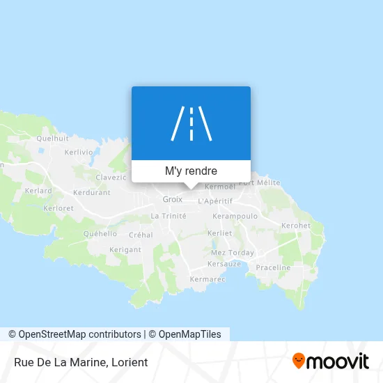 Rue De La Marine plan