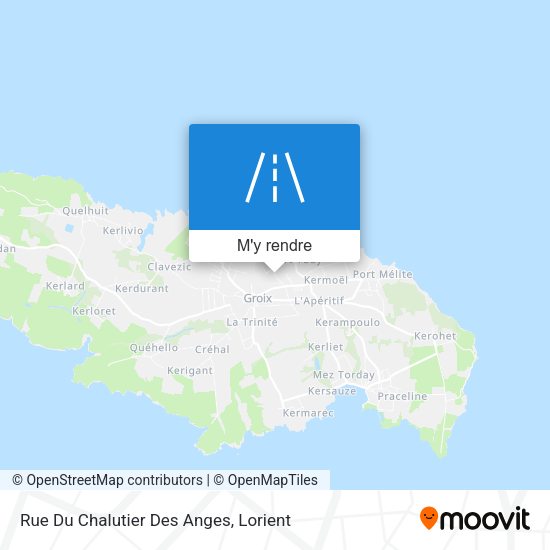 Rue Du Chalutier Des Anges plan