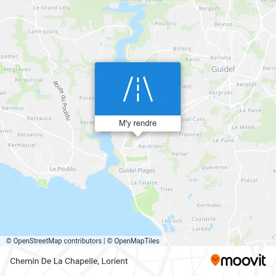 Chemin De La Chapelle plan