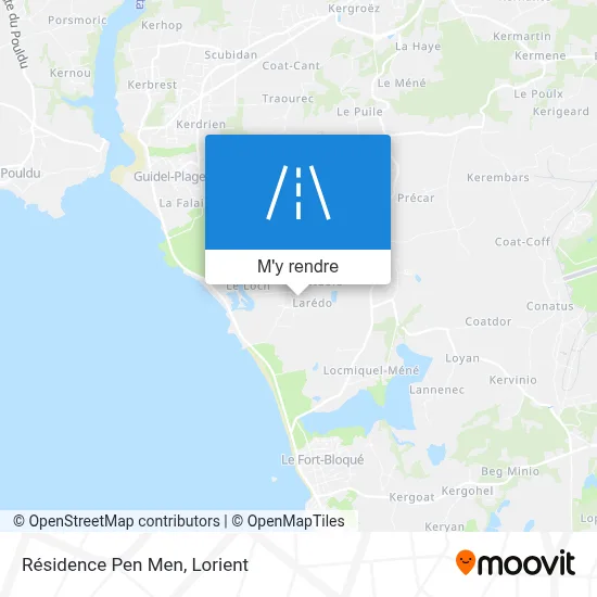 Résidence Pen Men plan