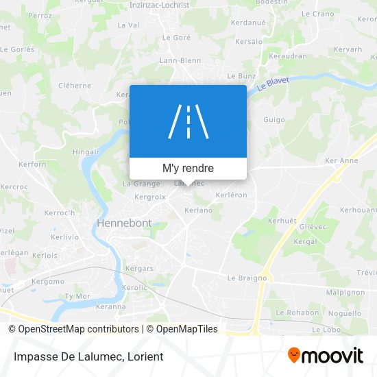 Impasse De Lalumec plan