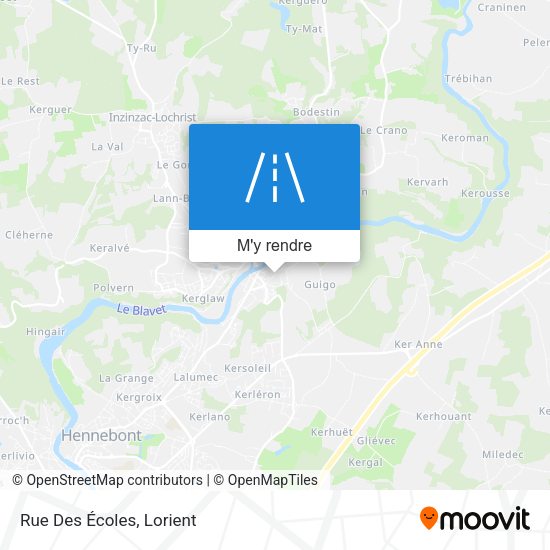 Rue Des Écoles plan