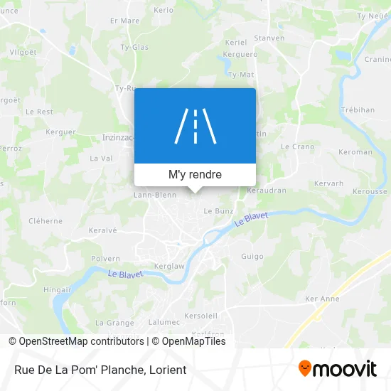 Rue De La Pom' Planche plan