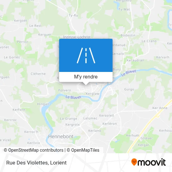 Rue Des Violettes plan