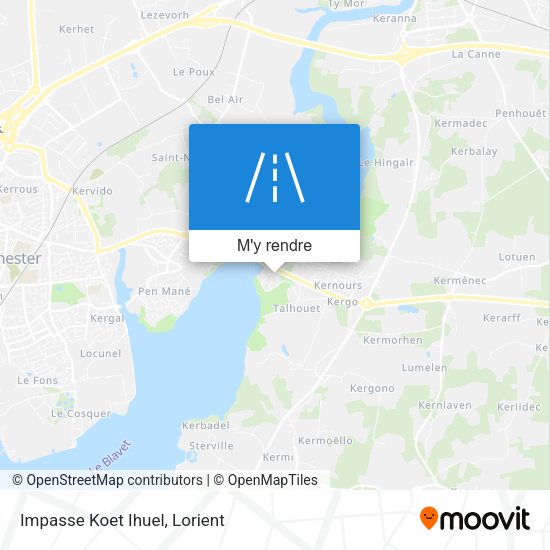 Impasse Koet Ihuel plan