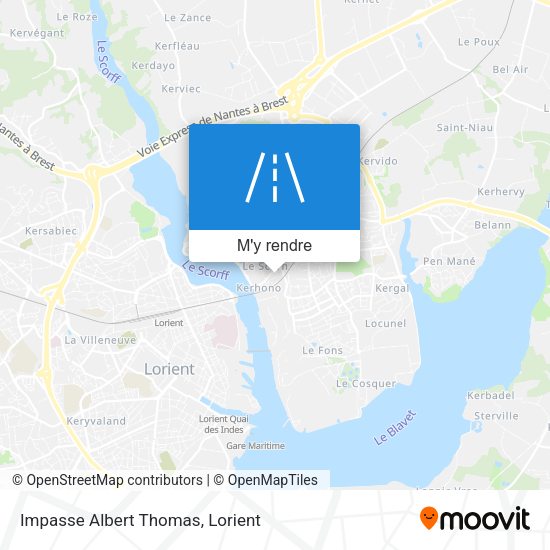 Impasse Albert Thomas plan