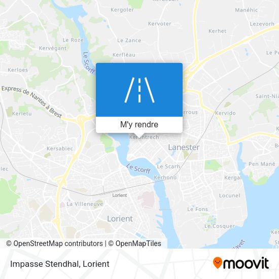 Impasse Stendhal plan