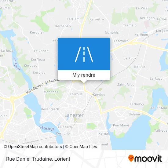 Rue Daniel Trudaine plan