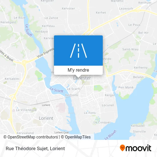 Rue Théodore Sujet plan