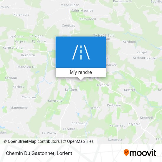 Chemin Du Gastonnet plan
