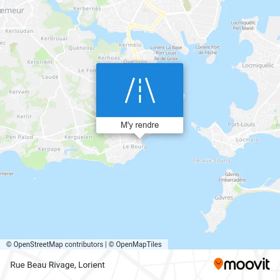 Rue Beau Rivage plan