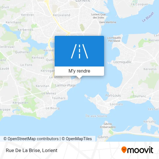 Rue De La Brise plan