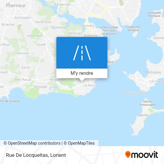 Rue De Locqueltas plan