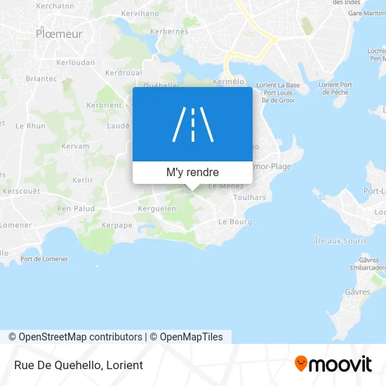 Rue De Quehello plan