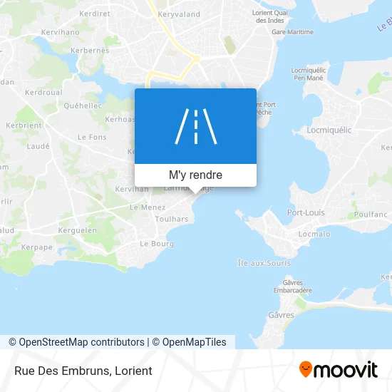 Rue Des Embruns plan