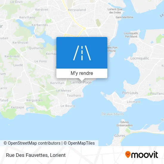 Rue Des Fauvettes plan