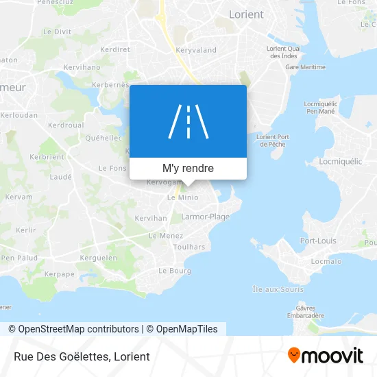 Rue Des Goëlettes plan