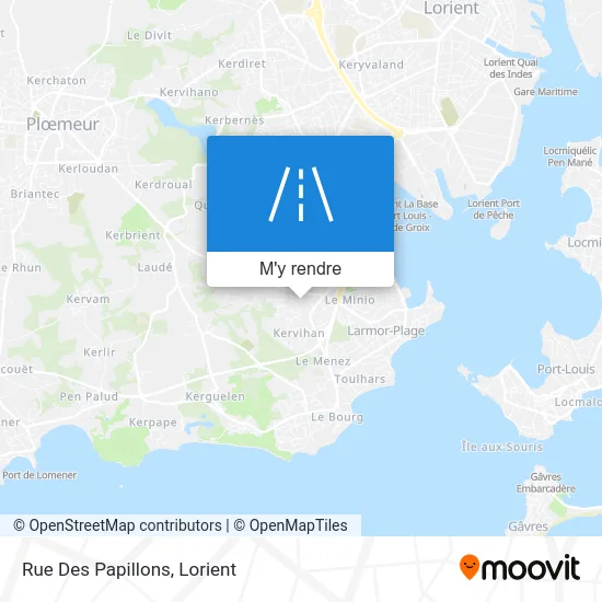 Rue Des Papillons plan