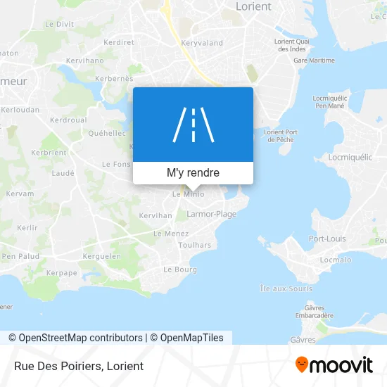 Rue Des Poiriers plan