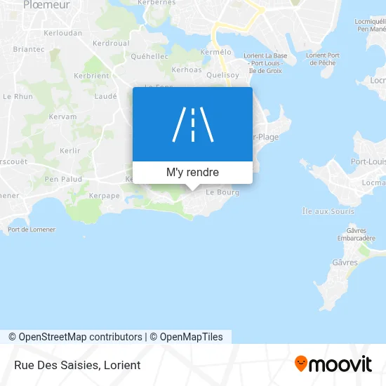 Rue Des Saisies plan