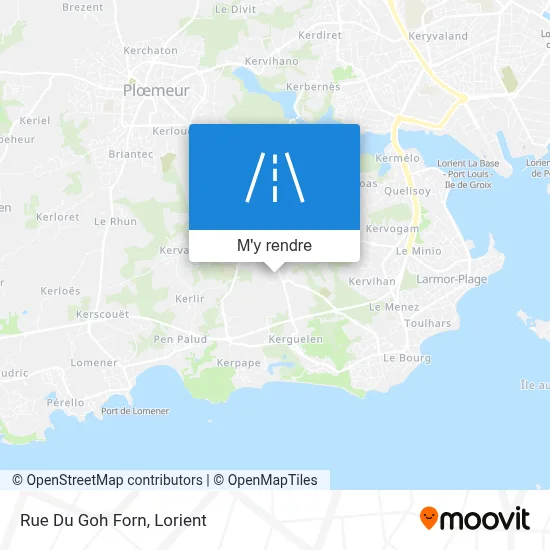 Rue Du Goh Forn plan