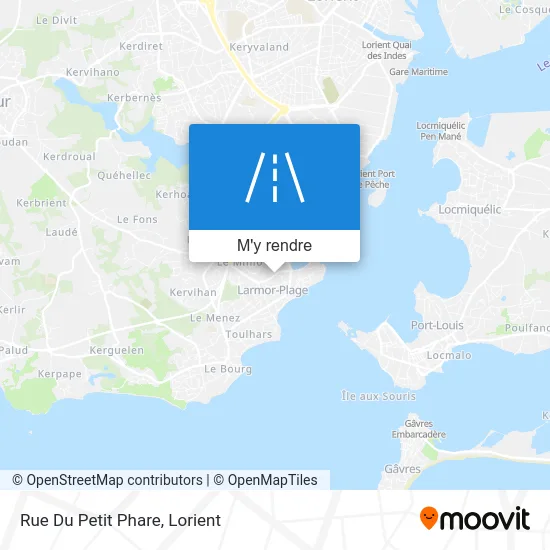 Rue Du Petit Phare plan