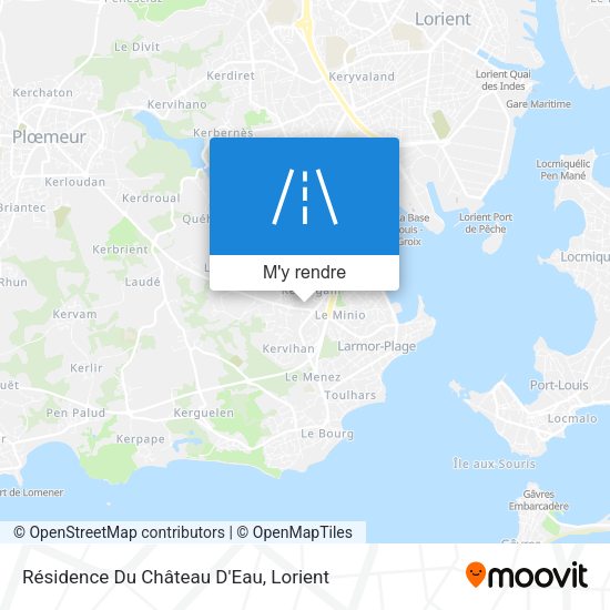 Résidence Du Château D'Eau plan