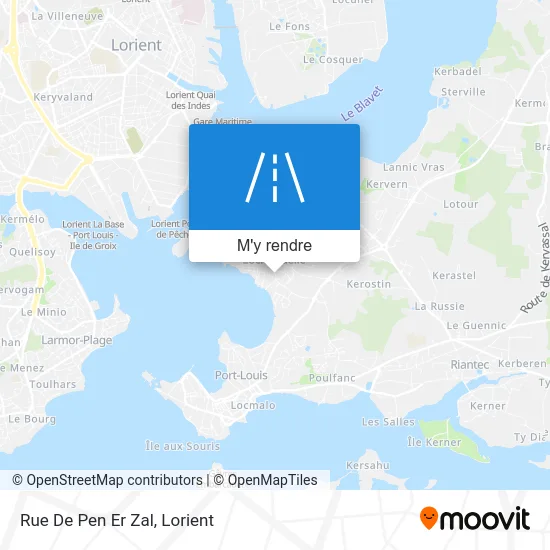 Rue De Pen Er Zal plan