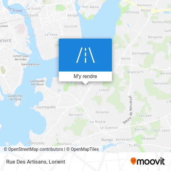 Rue Des Artisans plan