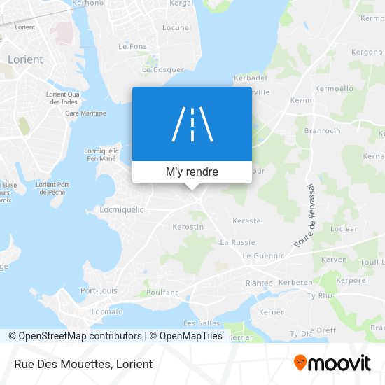 Rue Des Mouettes plan