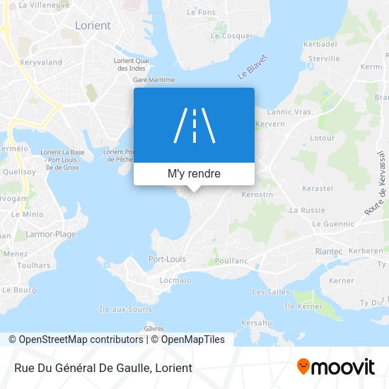 Rue Du Général De Gaulle plan